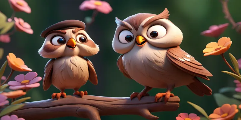 Minik Serçe ve Namazın Önemi - Çocuklar İçin Eğitici Masal - 10