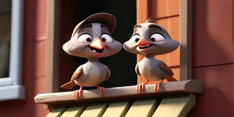 Minik Serçe ve Namazın Önemi - Çocuklar İçin Eğitici Masal - 5