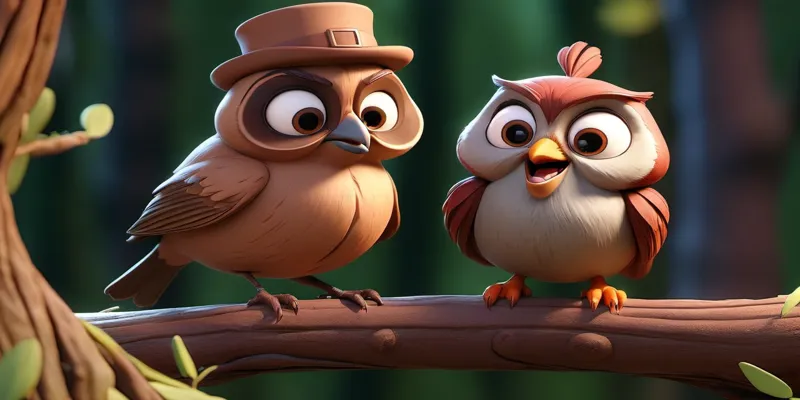 Minik Serçe ve Namazın Önemi - Çocuklar İçin Eğitici Masal - 3