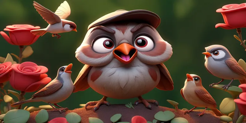 Minik Serçe ve Namazın Önemi - Çocuklar İçin Eğitici Masal - 6