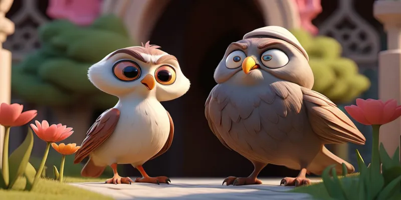 Minik Serçe ve Namazın Önemi - Çocuklar İçin Eğitici Masal - 4