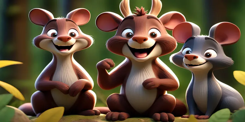 Minik Tavşan Pıtırık ve Onun Dostu Neşeli Sincap Cıvıldı - 6