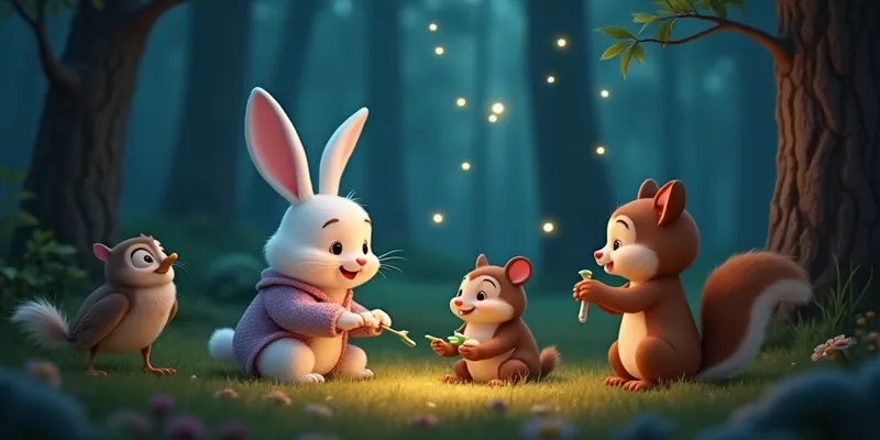 Minnoş’un Uyku Masalı Ayışığı Ormanında Sihirli Yolculuk - 8