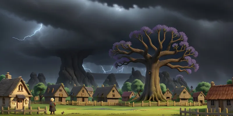 Mutlu Bir Kasabada Ulu Ağacın Rehberliği | Masal Oku - 4