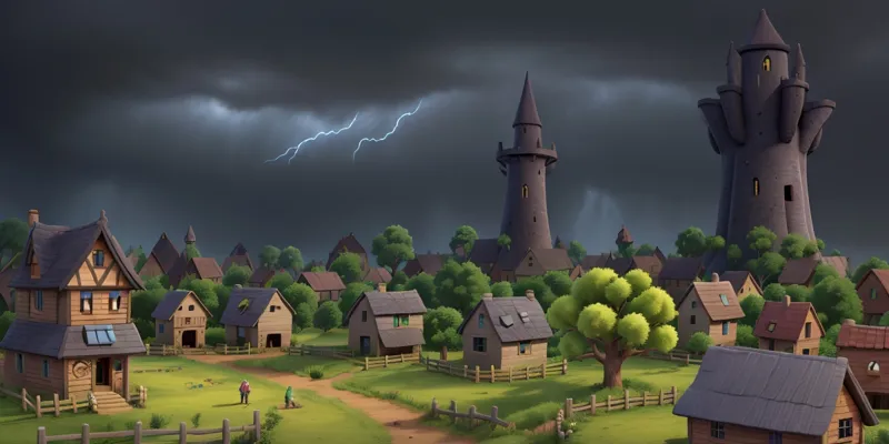 Mutlu Bir Kasabada Ulu Ağacın Rehberliği | Masal Oku - 3