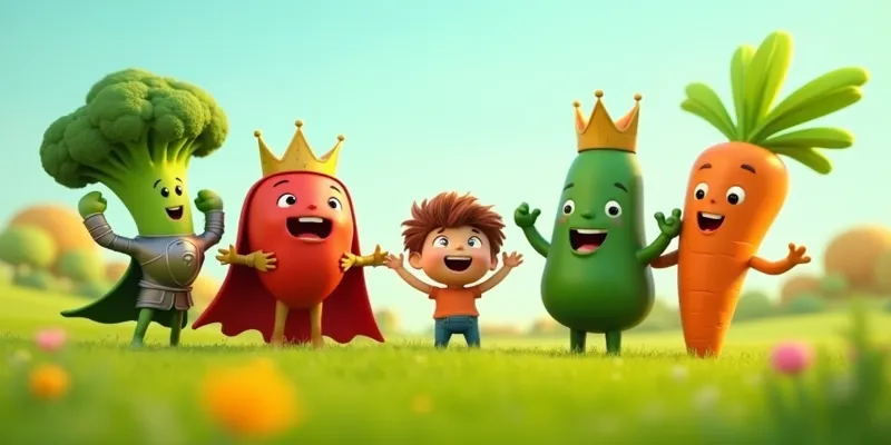 Mutlu Sebzeler Diyarı ve Küçük Kahraman Ege’nin Macerası - 9