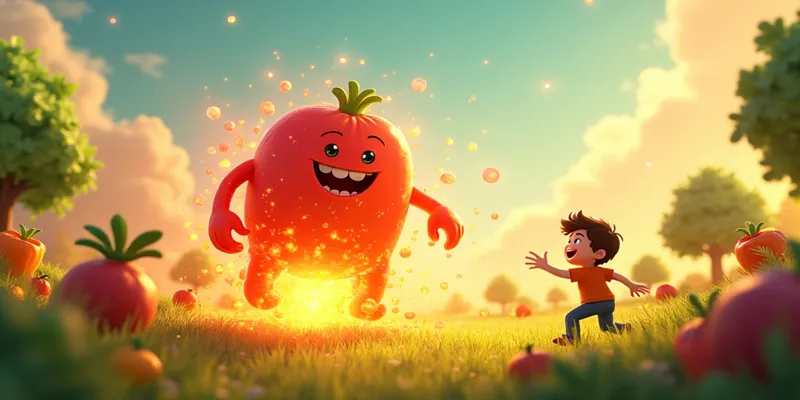 Mutlu Sebzeler Diyarı ve Küçük Kahraman Ege’nin Macerası - 10