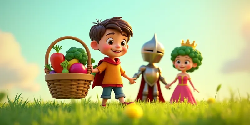 Mutlu Sebzeler Diyarı ve Küçük Kahraman Ege’nin Macerası - 8