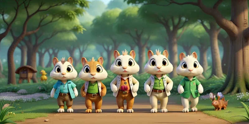 Mutluluk Ormanı Maviş, Pati ve Kabuklu’nun Yardımlaşma Masalı - 3