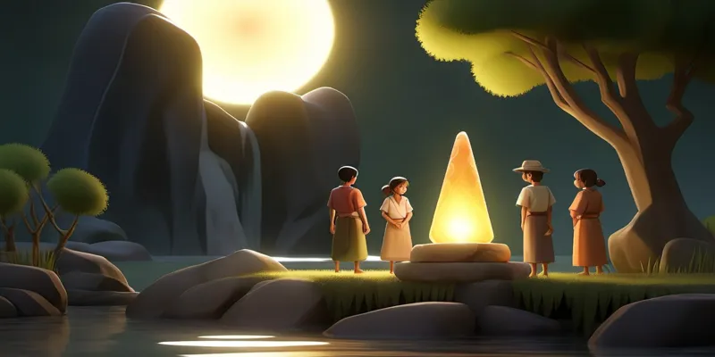 Nehirin Derinliklerinde Bilgelik Taşı - Uyku Önce Masallar - 7