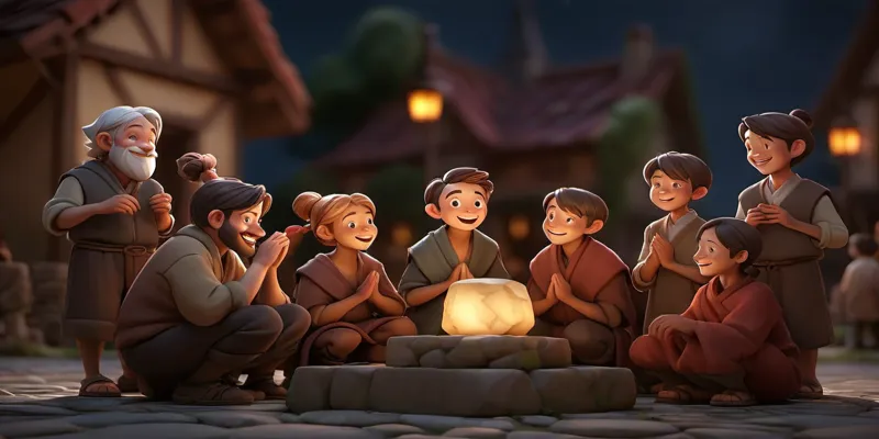 Nehirin Derinliklerinde Bilgelik Taşı - Uyku Önce Masallar - 10