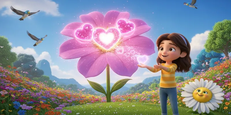 Cesaret ve Sevgi Çiçeği Çocuklar İçin Eğitici Masal Oku - 10