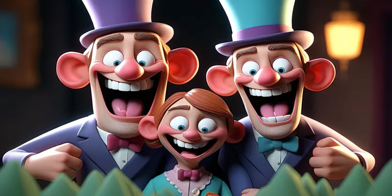 Neşeli Kahkalı Mutlu Köy Yarışması - Komik Masallar Oku - 8