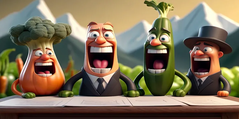 Neşeli Kahkalı Mutlu Köy Yarışması - Komik Masallar Oku - 4