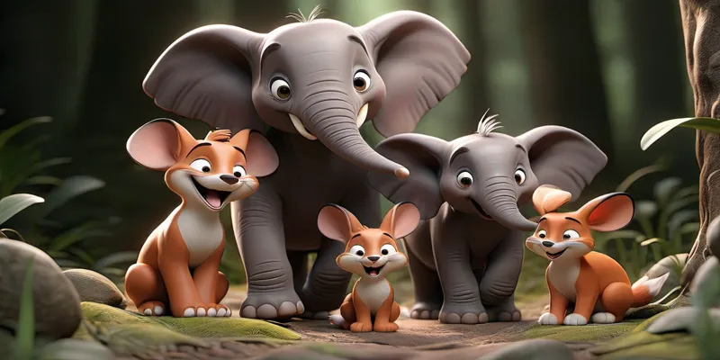 Neşeli Orman’ın Büyük Macerası Dostluk ve İş Birliği Hikayesi - 7