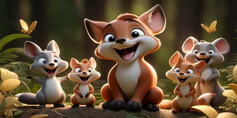 Neşeli Orman’ın Büyük Macerası Dostluk ve İş Birliği Hikayesi - 8