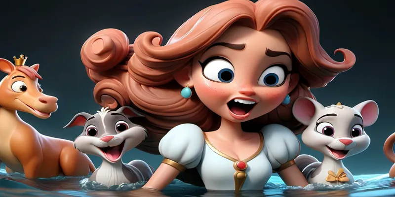 Ormanı Kurtaran Prenses Yıldız ve Hayvan Dostlar - Masal - 7