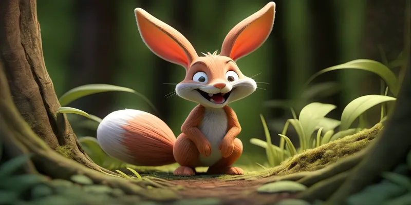 Ormanda Yaşayan Tilki ve Tavşanın Maceraları | Eğitici Masal - 6