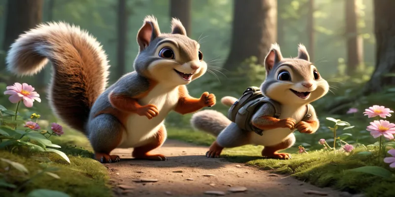 Ormandaki Dostluk Masalı Maviş ve Minik'in Efsane Macerası - 5