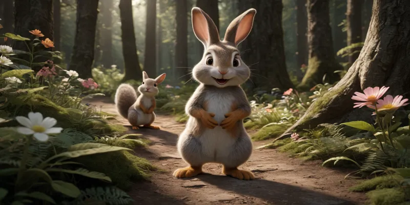 Ormandaki Dostluk Masalı Maviş ve Minik'in Efsane Macerası - 3