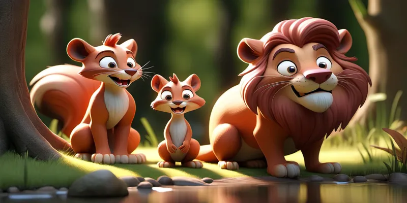 Ormandaki Hayvanların Maceraları Eğitici ve Neşeli Masal