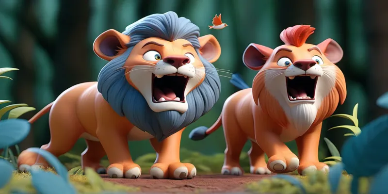 Ormandaki Hayvanların Maceraları Eğitici ve Neşeli Masal - 8