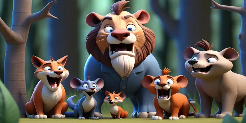 Ormandaki Hayvanların Maceraları Eğitici ve Neşeli Masal - 2