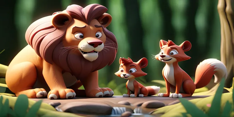 Ormandaki Hayvanların Maceraları Eğitici ve Neşeli Masal - 6