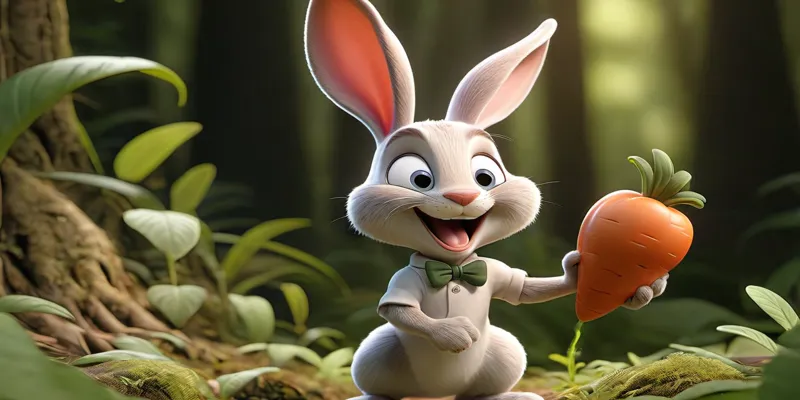 Ormandaki Tavşan Can ve Aile Sevgisi Üzerine Bir Hikaye