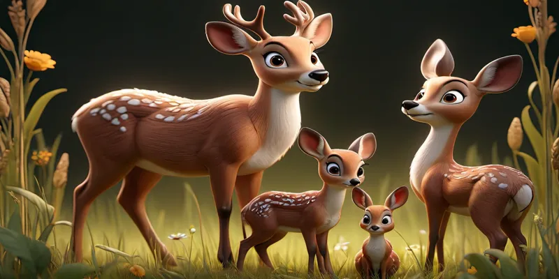 Ormandaki Tavşan Can ve Aile Sevgisi Üzerine Bir Hikaye - 4