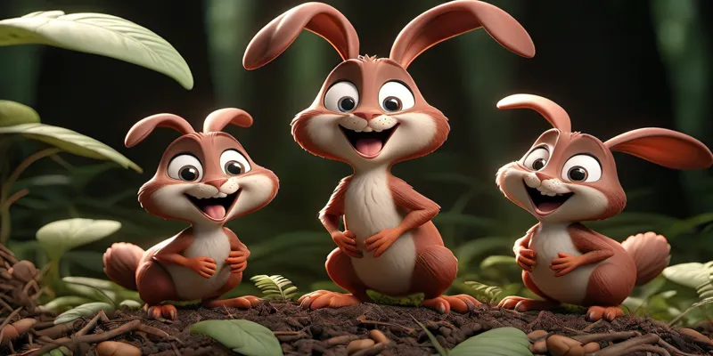 Ormandaki Tavşan Can ve Aile Sevgisi Üzerine Bir Hikaye - 2