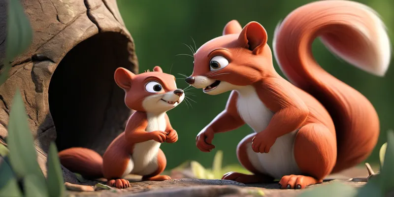 Ormanın Koruyucuları Ceylanlar Tavşanlar Kuşlar ve Sincaplar - 6