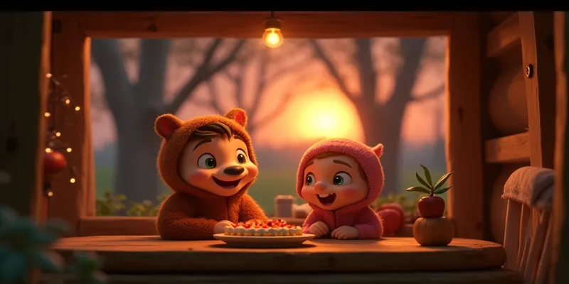 Pamuk Tavşan ve Bismillah Masalı Güzel Orman’ın Neşeli Dostları - 8