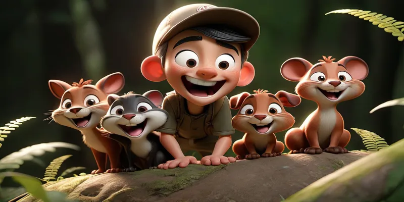 Pamuk'un Büyük Orman Yarışı Cesaret ve Dostluk Masalı - 6