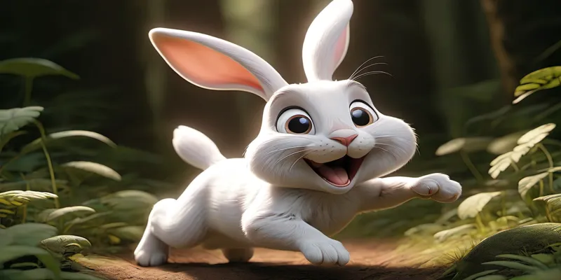 Pamuk'un Büyük Orman Yarışı Cesaret ve Dostluk Masalı - 8