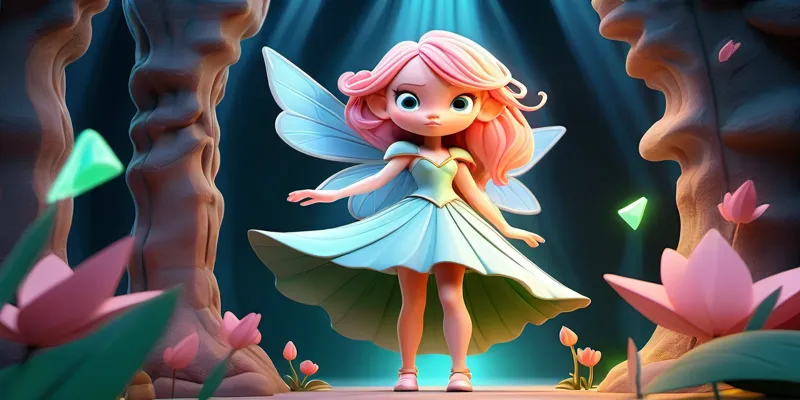 Parlak Kanatlar Krallığında Yaşayan Periler Masalını Oku