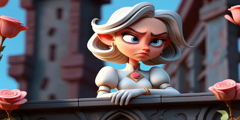 Pembe Gül Prensesi İyi Kalpli Prensesin Krallığı Kurtarması - 8