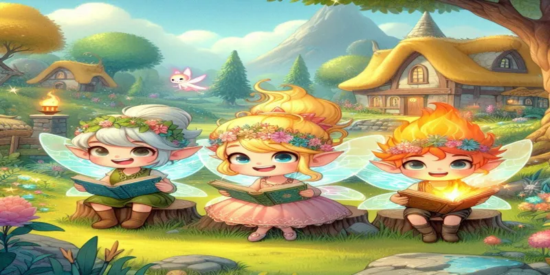 Peri Köyü’nde Macera Pırıltı, Minik ve Alev’in Büyülü Hikayesi - 3