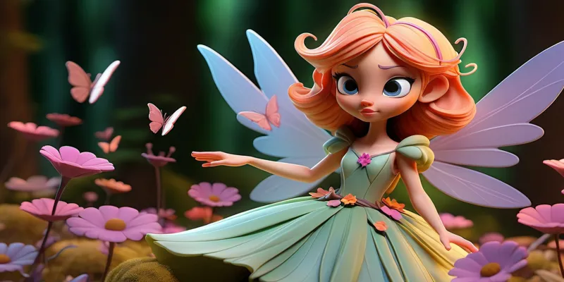 Peri Kralı ve Peri Kraliçesinin Kızları Peri Prensesi Elera - 10