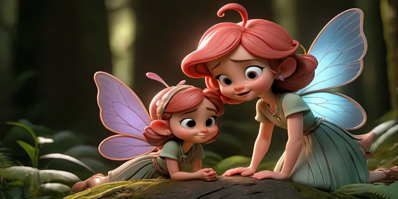 Peri Krallığına Yolculuk Sevgi Dolu Bir Çocuk Masalı - 4