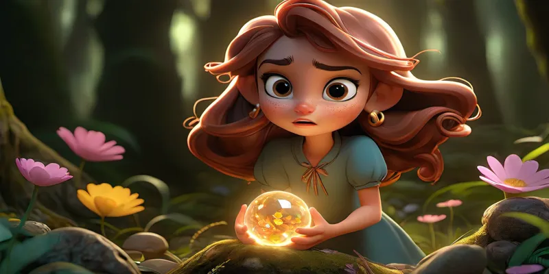 Peri Masalı Elvan ve Altın Kanatlı Peri'nin Büyülü Macerası