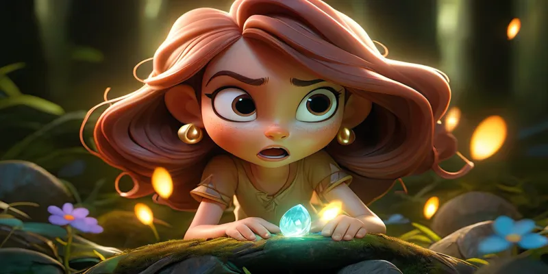 Peri Masalı Elvan ve Altın Kanatlı Peri'nin Büyülü Macerası - 7