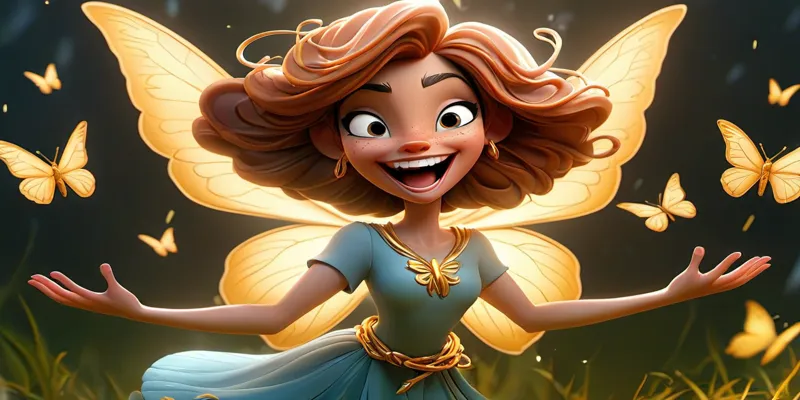 Peri Masalı Elvan ve Altın Kanatlı Peri'nin Büyülü Macerası - 5