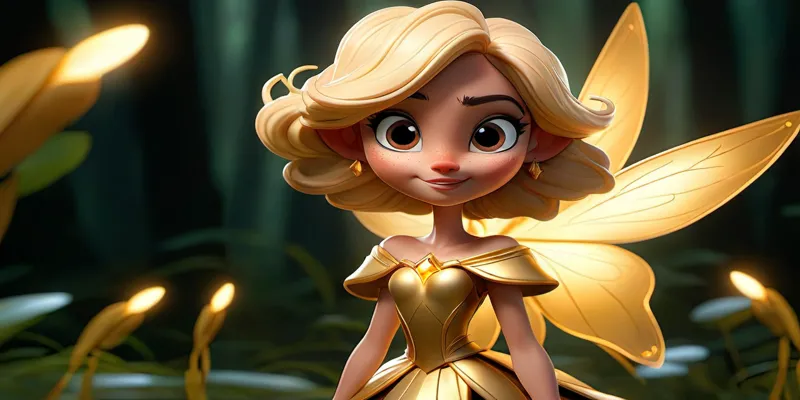 Peri Masalı Elvan ve Altın Kanatlı Peri'nin Büyülü Macerası - 10