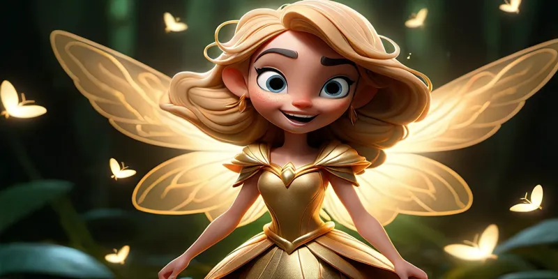 Peri Masalı Elvan ve Altın Kanatlı Peri'nin Büyülü Macerası - 2