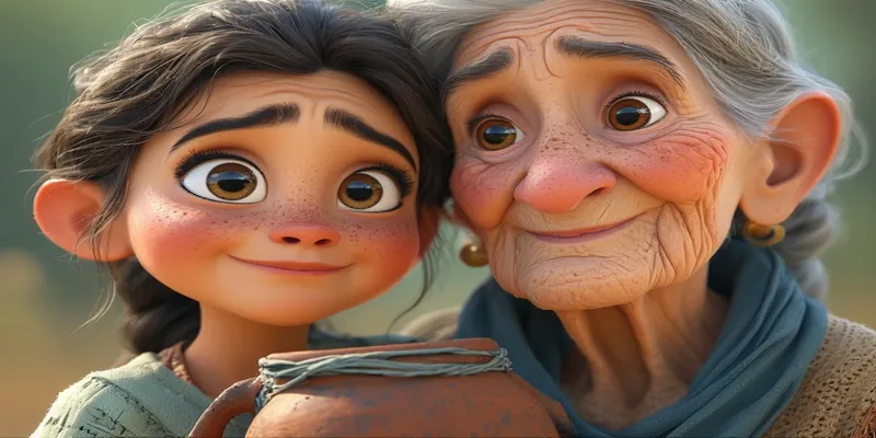 Elif ile Peri Prensesi Lalin İyilikten Doğan Dostluk Masalı - 4