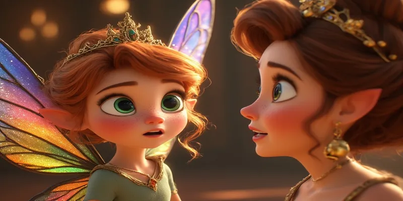 Elif ile Peri Prensesi Lalin İyilikten Doğan Dostluk Masalı - 6