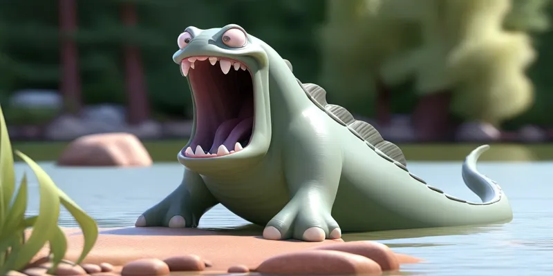 Prens Arda ve Göl Canavarı Aile Dostu Çocuk Masalı - 4