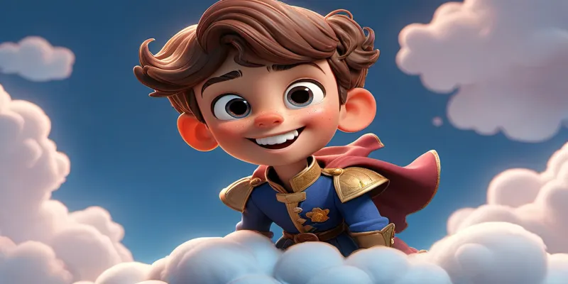 Prens Arif ve Renkli Bulutların Krallığı Sihirli Bir Macera