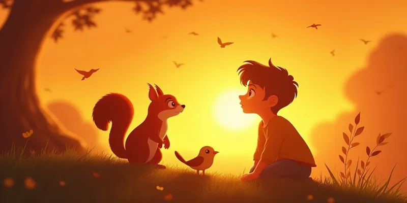 Güneş Prensi ve Ormanın Sırları   Çocuklar İçin Eğitici Masal - 8